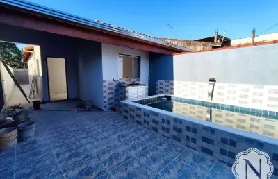 Casa à venda com 2 quartos no bairro nova itanhaém (interior)