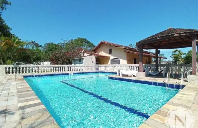 Chácara com piscina à venda no gaivota - itanhaém sp