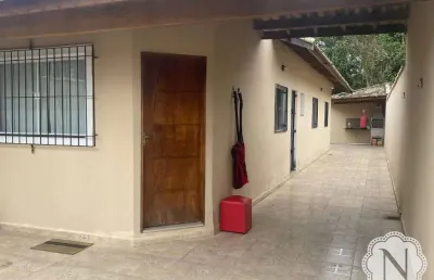 Casa para aluguel com 2 quartos no bairro nova itanhaém (interior)