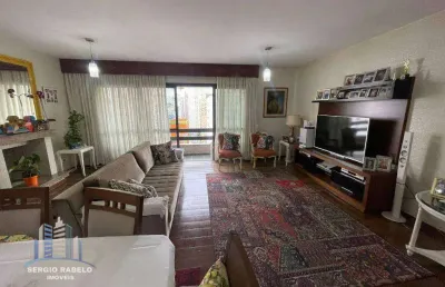 Apartamento com 4 dormitórios à venda, 200 m² por r$ 2.200.000 - moema - são paulo/sp