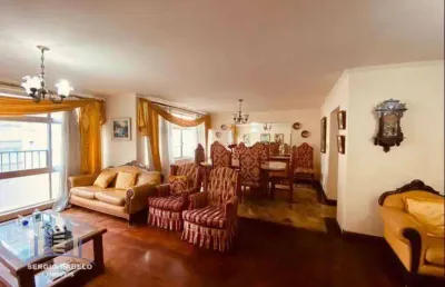 Apartamento com 3 dormitórios à venda, 234 m² por r$ 700.000 - embaré - santos/sp