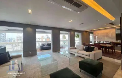 Apartamento com 3 dormitórios à venda, 275 m² por r$ 6.000.000,00 - moema - são paulo/sp
