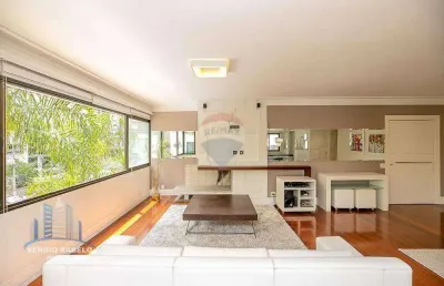 Apartamento com 4 dormitórios à venda, 180 m² por r$ 2.950.000,00 - moema - são paulo/sp