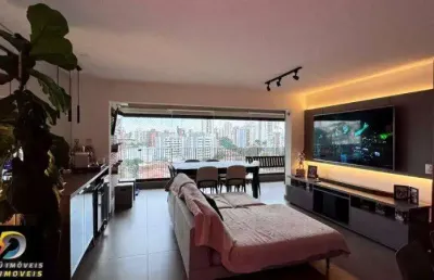 Belíssimo apartamento mobiliado e decorado com 116 m²  em perdizes, sendo 2 dormitórios, 2 suítes, varanda com churrasqueira, 2 vagas e depósito.