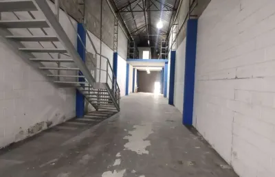Galpão para alugar em são bernardo do campo, rudge ramos, 390m²
