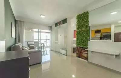 Apartamento todo mobiliado em prédio luxuoso, com móveis e elerodomésticos, localização privilegiada a 500 metros do morumbi shopping.
