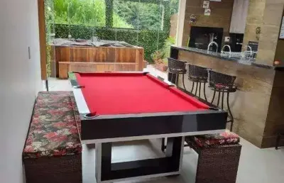 Casa para venda no condomínio fechado residencial villa deste: em cotia, com 3 suítes, 3 vagas, jacuzzi e espaço gourmet privativos.