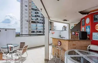 Cobertura à venda em são paulo, santa teresinha zona norte de sp, com 3 quartos, 1 suíte e 3 vagas com 2 depósitos, 154m²