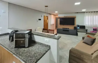 Cobertura para venda em vila luzita com 2 quartos, 82m²