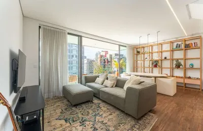Duplex para venda em cerqueira césar com 2 quartos, sendo 2 suítes, 118m²