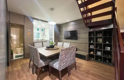 Sobrado para venda em parque são vicente com 3 quartos, sendo 1 suíte, 152m²