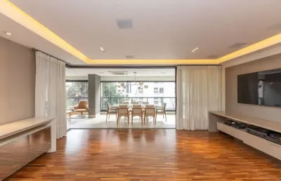 Apartamento tipo para venda em moema com 4 quartos, sendo 3 suítes, 184m²