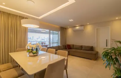 Apartamento tipo para venda em jardim santa mena com 3 quartos, sendo 3 suítes, 116m²