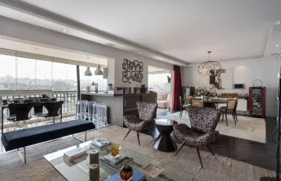 Apartamento tipo para venda em vila nova conceição com 3 quartos, sendo 3 suítes, 212m²