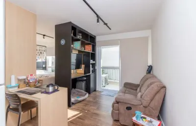 Apartamento tipo para venda em perdizes com 1 quarto, 30m²