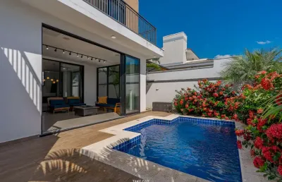 Casa no condomínio condomínio residencial ibi aram para venda com 4 quartos, sendo 3 suítes, 274m²