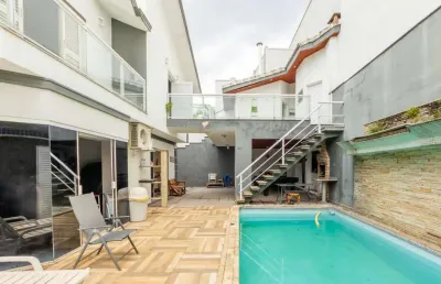 Sobrado para venda em jardim são caetano com 4 quartos, sendo 3 suítes, 393m²