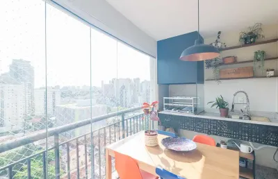 Apartamento tipo para venda em jardim com 3 quartos, sendo 1 suíte, 116m²