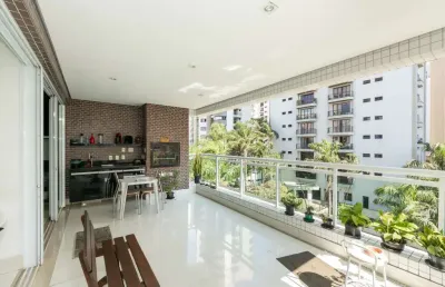 Apartamento tipo para venda em tatuapé com 3 quartos, sendo 3 suítes, 171m²