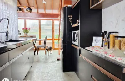 Cobertura para venda em vila scarpelli com 2 quartos, 99m²