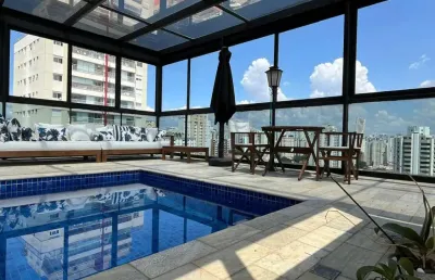 Cobertura para venda em campo belo com 4 quartos, sendo 3 suítes, 594m²