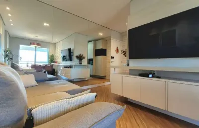 Apartamento tipo para venda em centro com 2 quartos, sendo 1 suíte, 69m²