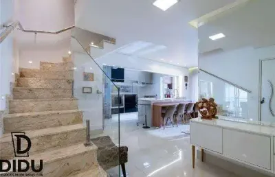 Não perca essa chance incrível de adquirir uma cobertura duplex dos sonhos no morumbi, com 263 m² , 4 dormitórios, 4 suítes, 3 vagas de garagem