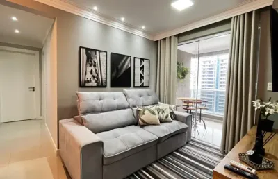 Apartamento mobiliado, lindo e pronto para morar, em itapema!