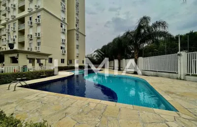 Apartamento com 3 quartos à venda na avenida assis brasil, 4908, são sebastião, porto alegre, 63 m2 por r$ 398.000