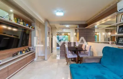 Casa com 3 quartos à venda na rua frederico augusto hanemann, 200, central parque, cachoeirinha, 90 m2 por r$ 469.000