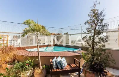 Cobertura com 2 quartos à venda na rua silva jardim, 478, mont serrat, porto alegre, 141 m2 por r$ 1.285.000
