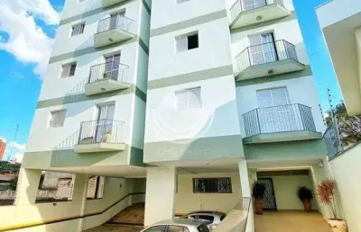 Apartamento com 1 dormitório à venda, 48 m² por r$ 250.000,00 - chácara da barra - campinas/sp