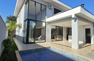 Casa com 4 dormitórios (3suítes), 300 m² - venda por r$ 2.100.000 ou aluguel por r$ 10.722/mês - parque brasil 500 - paulínia/sp