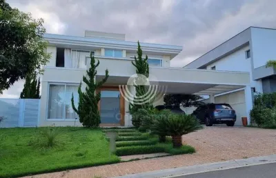 Sobrado à venda no condomínio mont blanc em campinas. excelente acabamento e localização no condomínio