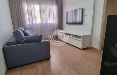 Apartamento de 50m2 mobiliado para alugar no centro de campinas.
