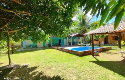 Casa com 2 dormitórios à venda, 1900 m² por r$ 800.000,00 - arraial d' ajuda - porto seguro/ba