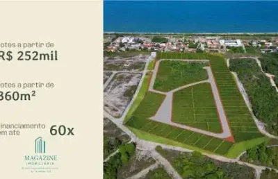 Terreno à venda, 360 m² por r$ 234.000,00 - nova cabrália - santa cruz cabrália/ba