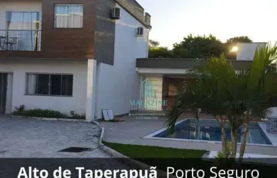 Casa com 3 dormitórios para alugar, 100 m² - alto de taperapuan - porto seguro/ba