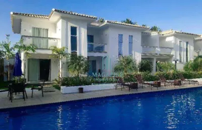 Apartamento duplex para alugar, 91 m² por r$ 4.538,50/mês - orla norte - porto seguro/ba
