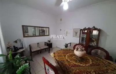 Gonzaga santos 2 dormitórios 1 suíte 1 vaga de garagem
