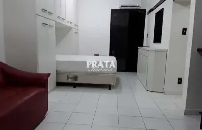 Flat com 1 dorm, centro, são vicente - r$ 169 mil, cod: 401626