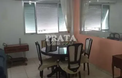 Gonzaga santos 2 dormitórios 1 suíte 1 vg garagem vista livre
