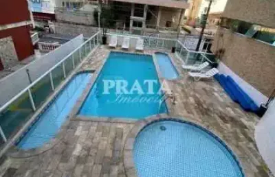 V tupi praia grande 2 dormitórios1 suíte prédio com lazer