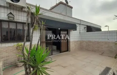 Aparecida santos cobertura duplex 2 dormitórios 1 vg garagem