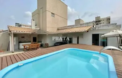 Enseada guarujá cobertura 3 dormitórios 1 suíte lazer privativo
