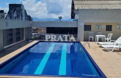 Centro são vicente flat 1 dormitório 1 vaga garagem lazer
