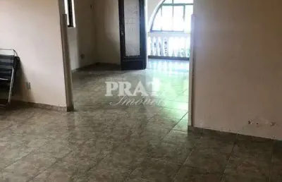 Boqueirão santos casa isolada 4 dormitórios 1 suíte edícula 3vg