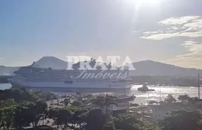 P da praia santos 2 dormitórios 1 suíte 1 vg garagem fechada