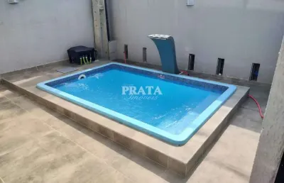 Macuco santos casas novas em villagio 2 suítes 1 vaga garagem