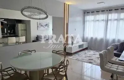 Boqueirão santos 2 dormitórios 1 vaga garagem mobiliado